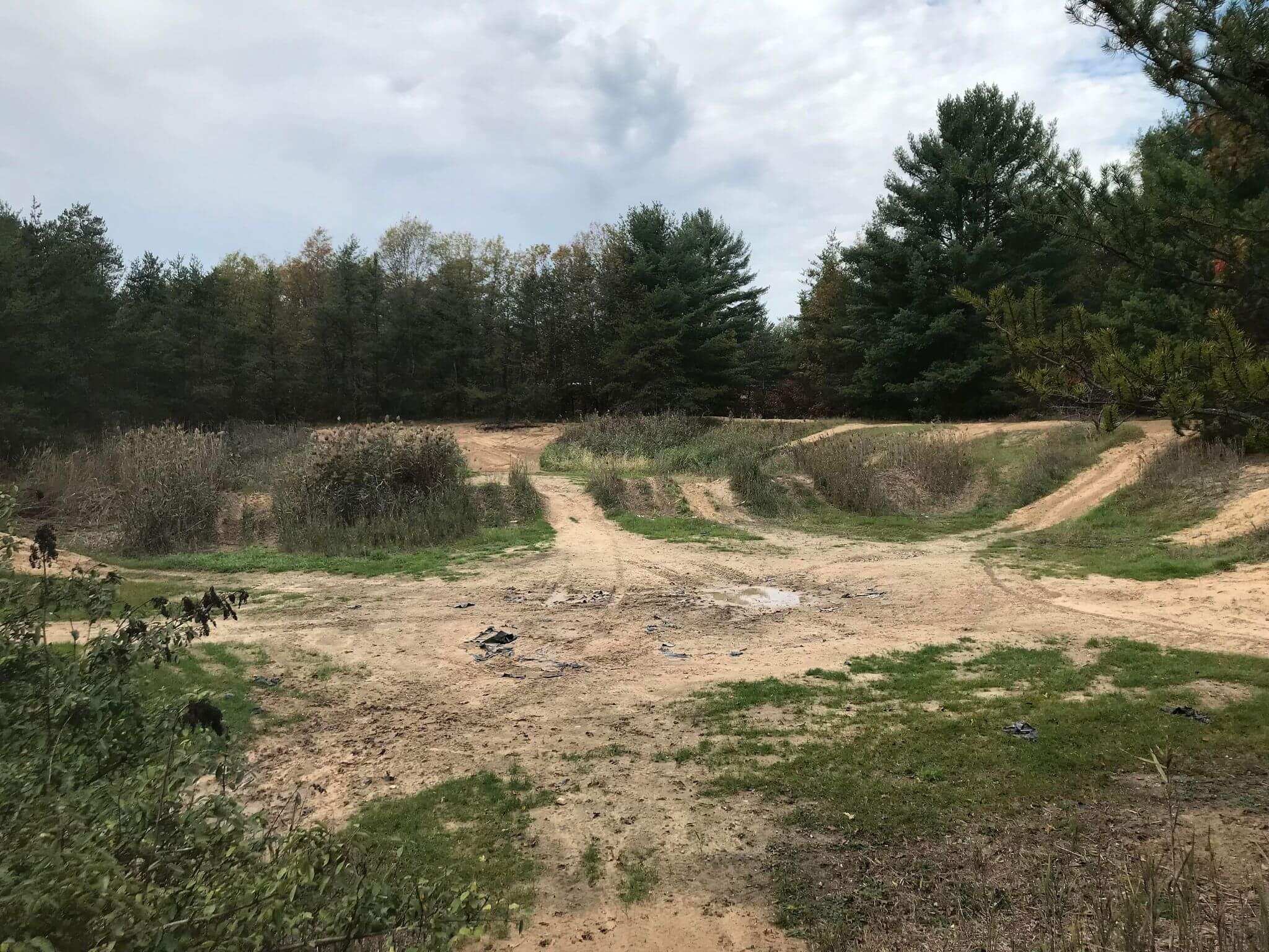 Another sandy trail ORV view