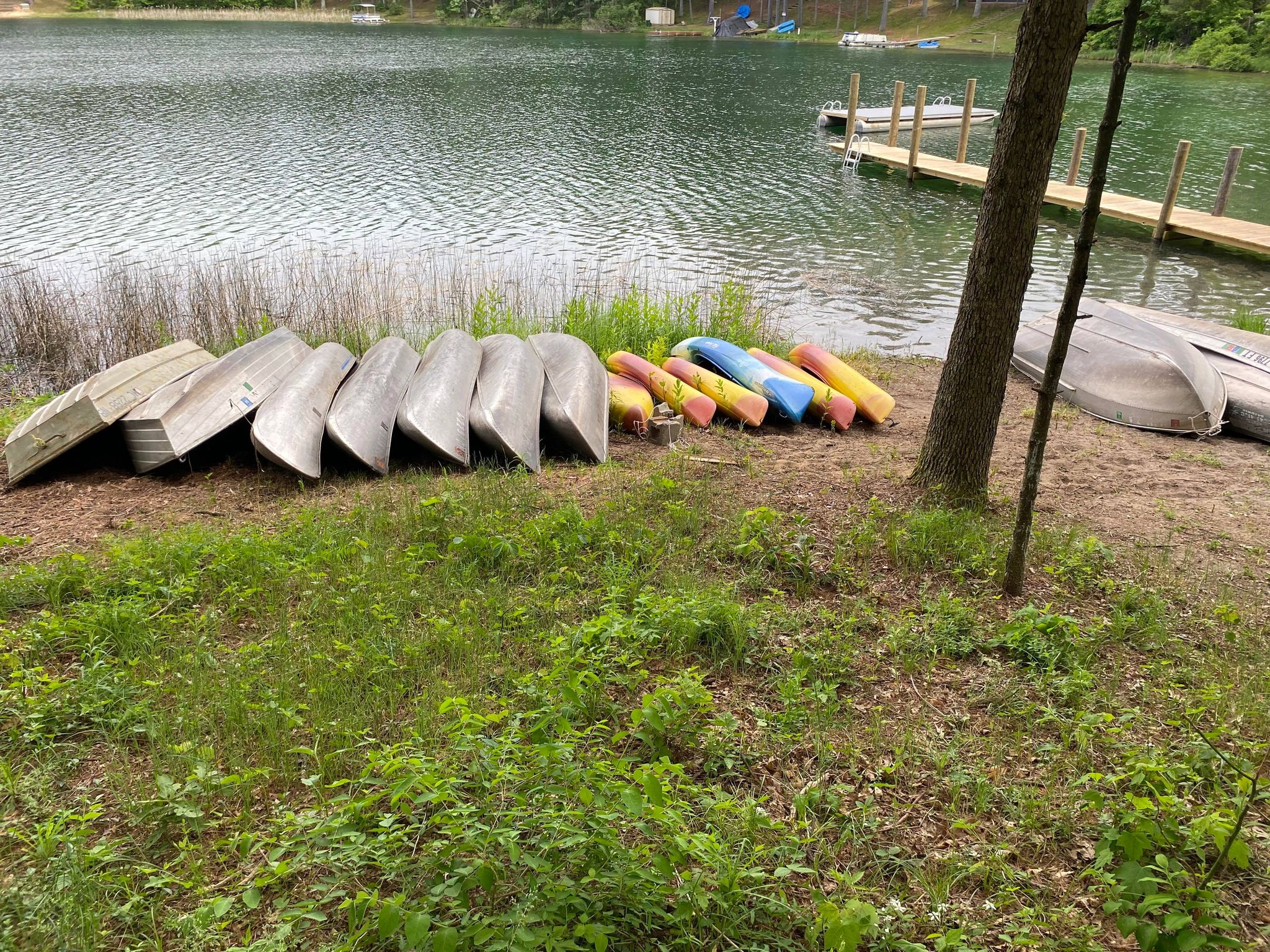 Dock present at Putman Lake