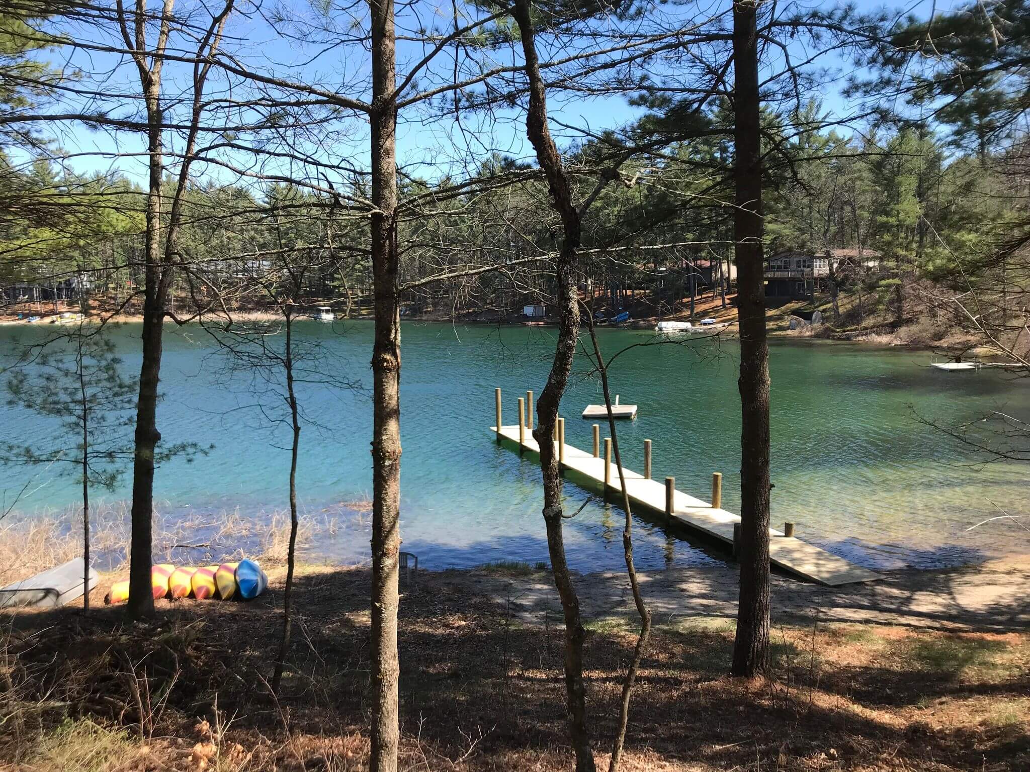 Another stunning view of Putman Lake in Baldwin, MI