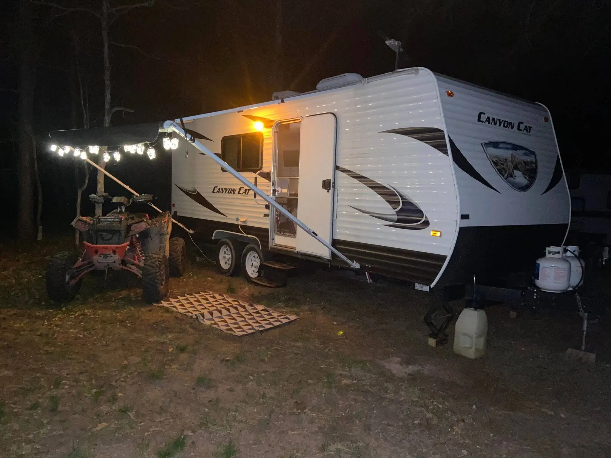 View of a camper vehicle